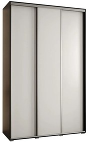 Skriňa 45 Canaris 1 160 čierna/biela/silver