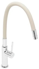 Drezová batéria SAT so silikónovým ramienkom béžová/chróm SATBSD290BE, 1 ks