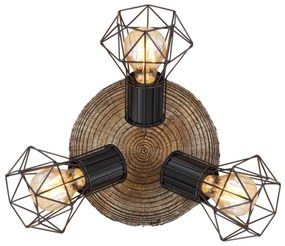 Globo 54017W-3 - Bodové svietidlo PRISKA 3xE27/60W/230V