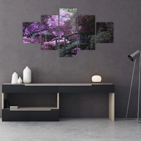 Obraz fialové záhrady (125x70 cm), 40 ďalších rozmerov