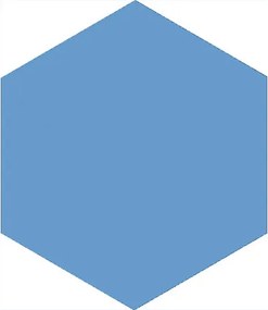 Cementová dlažba Hexa M31 - Farba: more | Articima