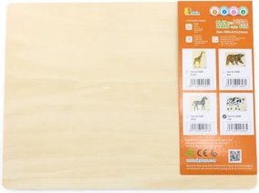 Puzzle na podložke s rúčkami Viga 44608 krava