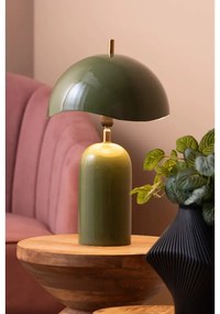 Tmavozelená stolová lampa (výška 41 cm) Querido – Leitmotiv