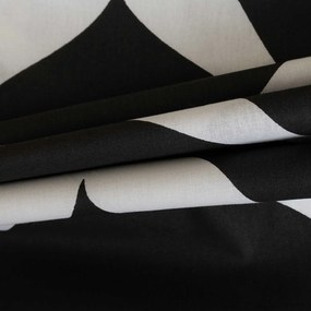 RENFORCÉ OBLIEČKY NOIR EXCLUSIVE 200X220 CM, 2 KS 70X80 CM VZOROVANÉ