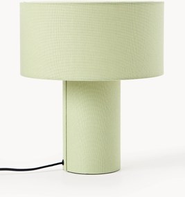 Ľanová stolová lampa Ron