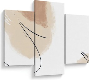 Obraz - Biela abstrakcia (90x60 cm)
