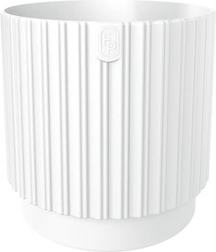 Kvetináč MIKA CYLI PETIT ECO RECYCLED 220 mm biely*0217