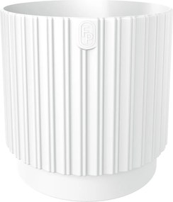 Kvetináč MIKA CYLI  PETIT ECO RECYCLED 220 mm biely*0217