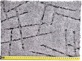 ITC, AKCIA: 60x510 cm Koberec metráž Nicosia 93, šíře, šedá, filc, obývacia izba