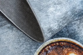 Protišmykový koberec / behúň ANDRE 33300 sivý / hnedý