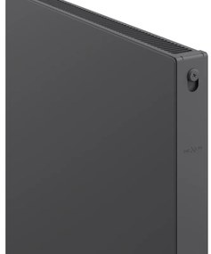 Mexen, Mexen Flat CF11 panelový radiátor 600 x 1600 mm, bočné pripojenie, 1253 W, antracit - W411F-060-160-66