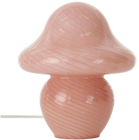 Stolová lampa „Elliot Pink", Ø 16, výš. 18 cm