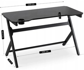 JAKS Herný stôl BLECK 120 cm