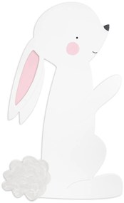 Drevený králik Sammy, Biely