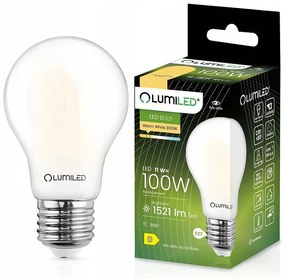 Žiarovka LED A60 FIL FR 11W E27 1521LM 3000K