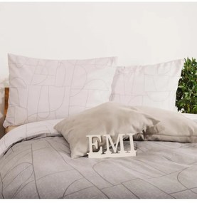 Obliečky Velur sivé satén EMI