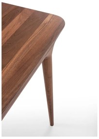 Jedálenský stôl z orechového dreva 90x180 cm Fawn – Gazzda