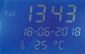 Comodo Zrkadlo závesné s pieskovaným motívom a LED osvetlením Nikoletta LED 7 KÚPEĽŇOVÝ NÁBYTOK-Typ: bezdotykový vypínač s pohybovým senzorom, KÚPEĽŇ…