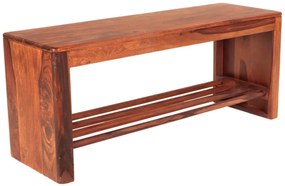 furniture-nabytek.cz - Botník drevený 120x50x40 z masívu palisander