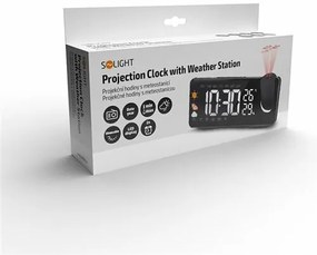 Solight CA05 Projektorové hodiny s meteorologickoustanicou