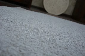 Koberec Micro fiber soft shaggy strieborný
