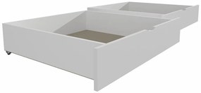 Šuplíky pod posteľ z masívu borovice 200 cm - 2 ks