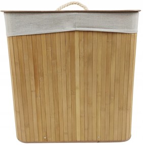 Dekorstudio Bambusový kôš na prádlo 120l
