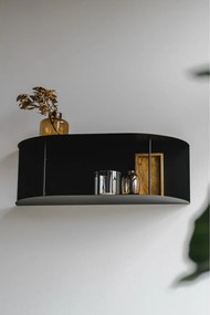 Béžová poschodová kovová polica 60 cm Lina – noo.ma