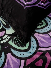 Obliečky mikroplyš Exclusive – Mandala fialová