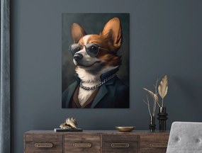 drevko |  Obraz Corgi s rešpektom