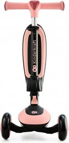 KINDERKRAFT Odrážadlo a kolobežka 2v1 HALLEY ružová