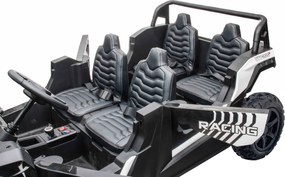 Ramiz 4-miestna bugina ATV RACING UTV2000 s lítium-iónovou batériou biela