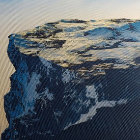 Obraz zasnežených hôr, Nepál (120x50 cm)