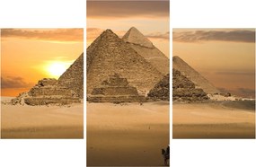 Obraz - Pyramídy (90x60 cm)