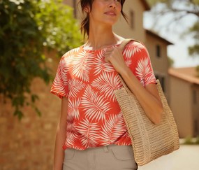 Nákupná taška v lykovom vzhľade