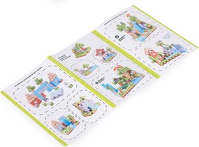 MULTISTORE Magnetické kocky 88 dielov – farebná stavebnica pre deti 3+