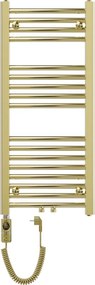 Mexen Ares, elektrické vykurovacie teleso 900 x 400 mm, 300 W, zlatá lesklá, W102-0900-400-2300-50