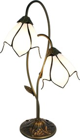 Nástěnná lampa Tiffany Brown 35*18*61 cm E14/max 2*25W - 35*18*61 cm E14/max 2*25W