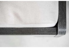 Ahorn DUOVITA 90 x 200 lamela - rozkladacia posteľ a sedačka 90 x 200 cm s područkami - dub svetlý / hnedý / agát, lamino