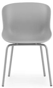 Stolička Hyg Chair – sivá/oceľ