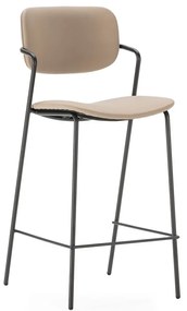 Béžové barové stoličky v súprave 2 ks (výška sedadla 68 cm) Maika – Marckeric