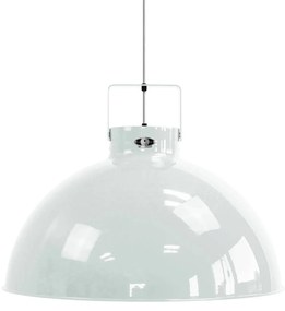 Jieldé Dante D675 závesná lampa, biela, Ø 67,5 cm