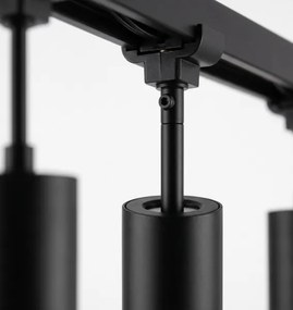 Philips-LED stmievateľný luster na lanku v lištovom systéme EASYLINK 3xGU10/6,2W/230V 1m čierna
