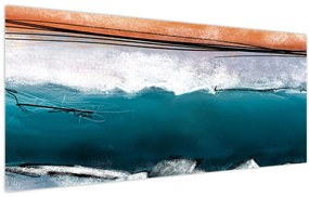Obraz - Abstrakcia (120x50 cm)