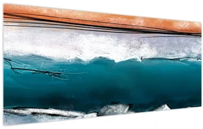 Obraz - Abstrakcia (120x50 cm)