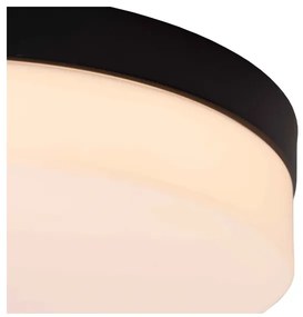 Lucide 79111/36/30 - LED Kúpeľňové svietidlo BISKIT LED/24W/230V IP44 čierna