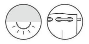 Biela záclona 135x45 cm Lavender – Sehlbach