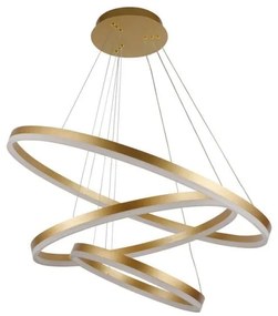 LED Stmievateľný luster na lanku LED/125W/230V 3000-6500K + diaľkové ovládanie