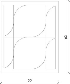 Bavlnené utierky v súprave 2 ks 50x63 cm Abi – noo.ma