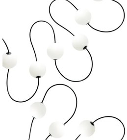 LED Vonkajšia dekoratívna reťaz 10xLED/0,8W/230V IP67 7,7 m